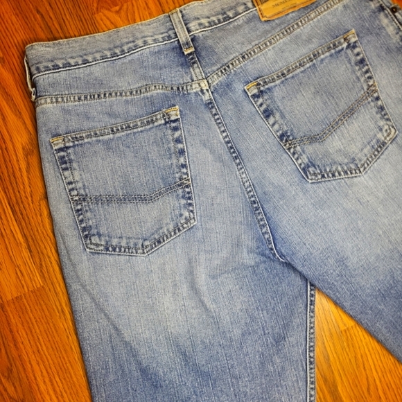 Tommy Hilfiger Blue Jeans Mens 35x25 Classic Straight A93 - Picture 12 of 13
